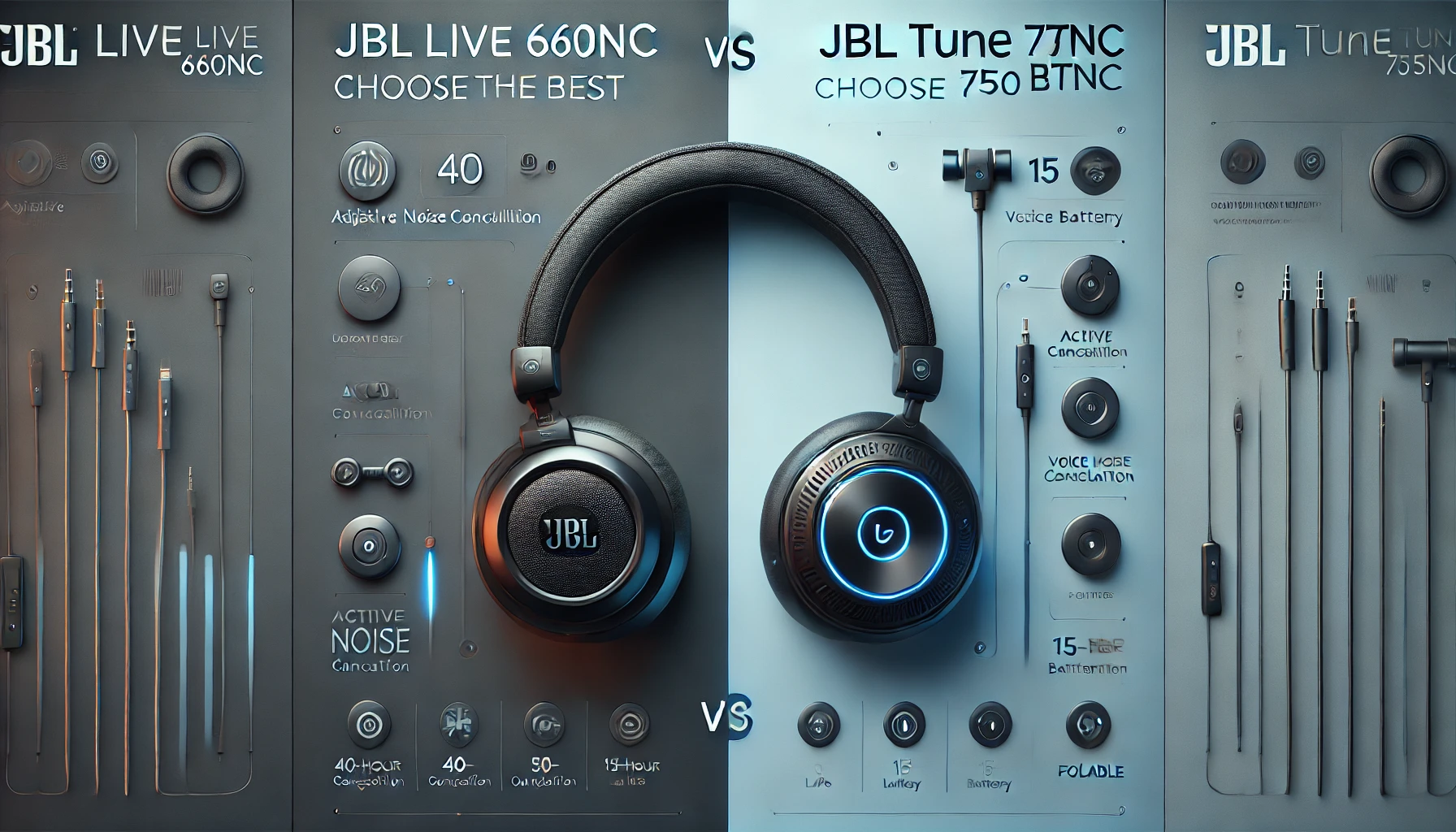 JBL Live 660 NC vs JBL Tune 750 BTNC Choose The Best