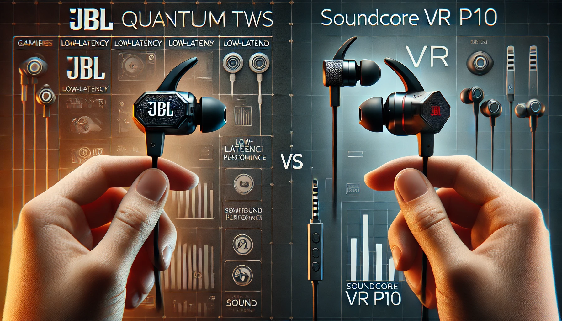 JBL Quantum TWS vs Soundcore VR P10