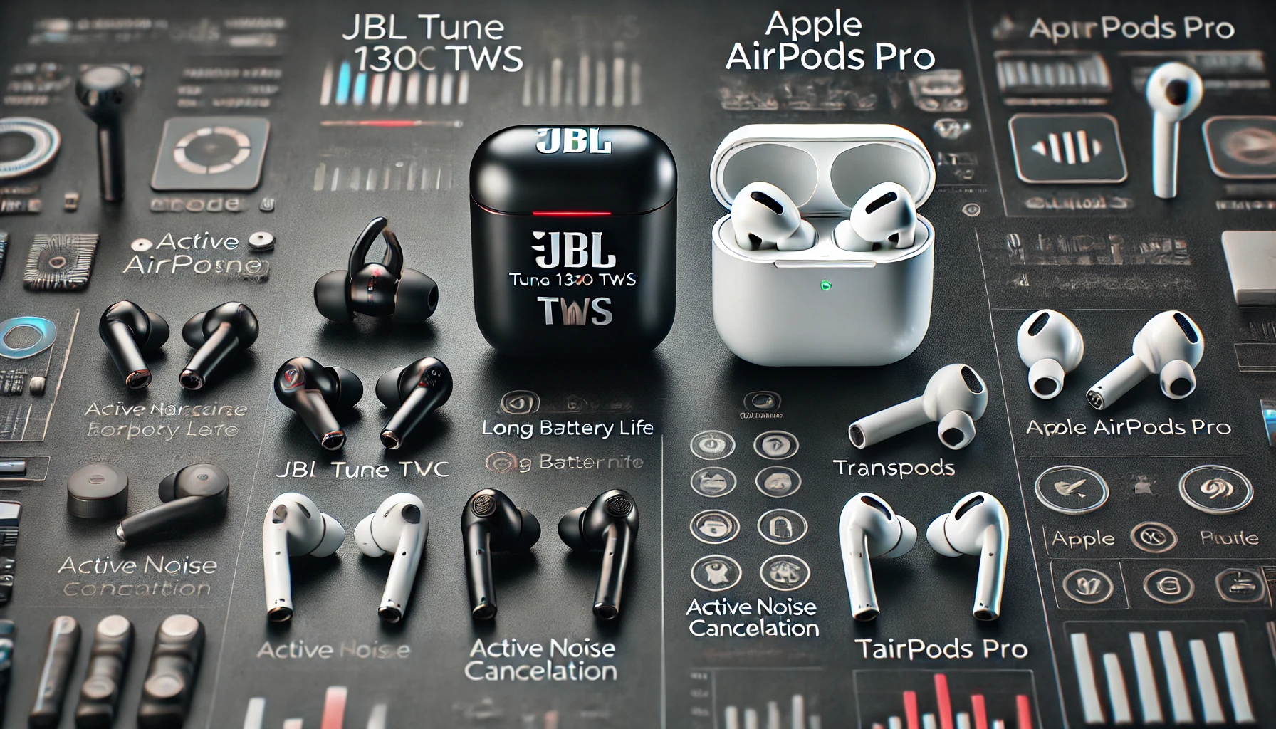 JBL Tune 130NC TWS vs Airpods Pro